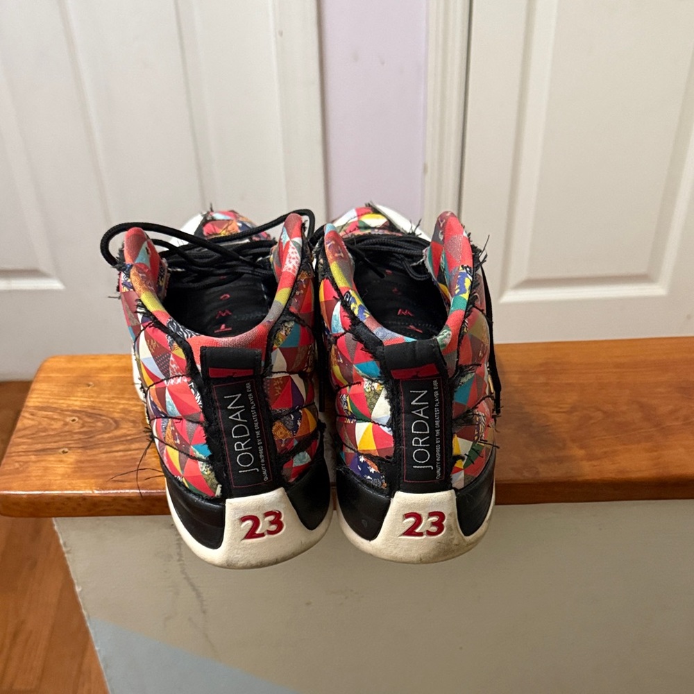 Jordan Multicolor Patchwork Sneakers - image 4